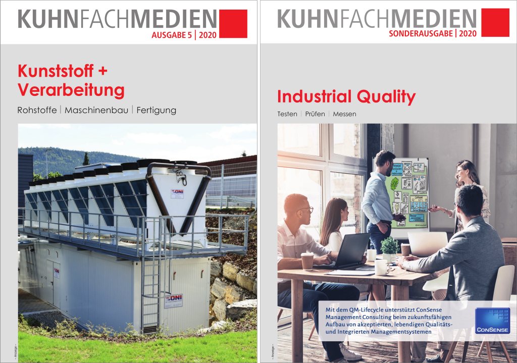 Starkes Duo: »Kunststoff + Verarbeitung« und »Industrial Quality«