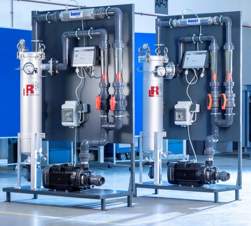Das Aufbereitungsmodul sorgt für dauerhaft sauberes Prozesswasser ohne Chemie und Verbrauchsmaterialien (Bild: L&R).