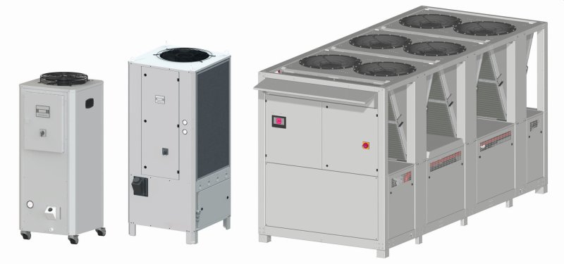 Die modularen Kühlgeräte eignen sich für den Einsatz in nahezu allen industriellen Branchen und Anwendungen (Bild: technotrans).