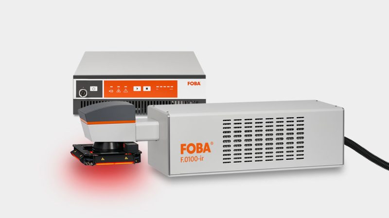 Der neue Markierungslaser mit kompaktem Laserkopf ist mit einer Ultrakurzpuls-Laserquelle ausgestattet (Bild: Alltec/Foba).