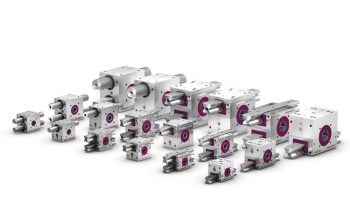 Die Zahnstangengetriebe eignen sich besonders für den Einsatz in Maschinen der Kunststoff verarbeitende Industrie (Bild: Leantechnik).