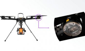 Das lichtdurchlässige Compound von Mocom trägt zur guten Sichtbarkeit der Drohne bei (Bild: Hexadrone).