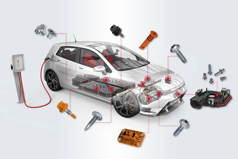 Auch für die Elektromobilität hält das Unternehmen ein breites Portfolio bereit(Bild: Ejot).