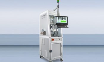 Der kompakte Prüfautomat wird für die automatisierte optische Qualitätsprüfung eingesetzt (Bild: Kistler).