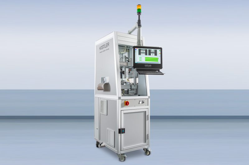 Der kompakte Prüfautomat wird für die automatisierte optische Qualitätsprüfung eingesetzt (Bild: Kistler).
