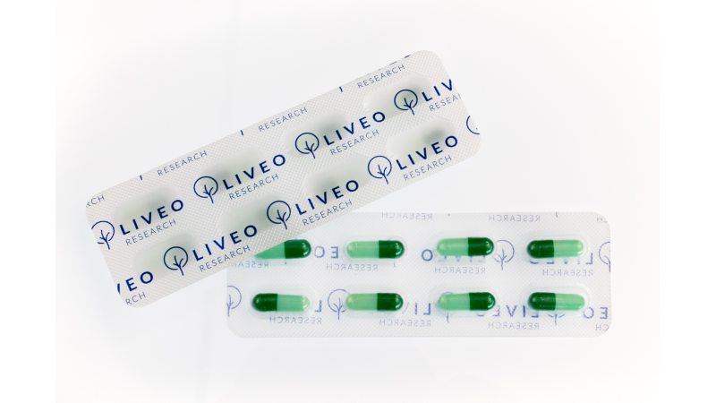 Recyclingfähige Blisterfolie für Nahrungsergänzungsmittel aus Monomaterial (Bild: Liveo Research).