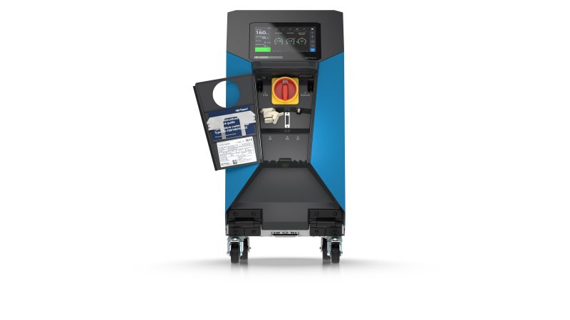 Auch die neue Baugrösse »62« kommuniziert standardmäßig über OPC-UA mit den Spritzgießmaschinen (Bild: HB-Therm).