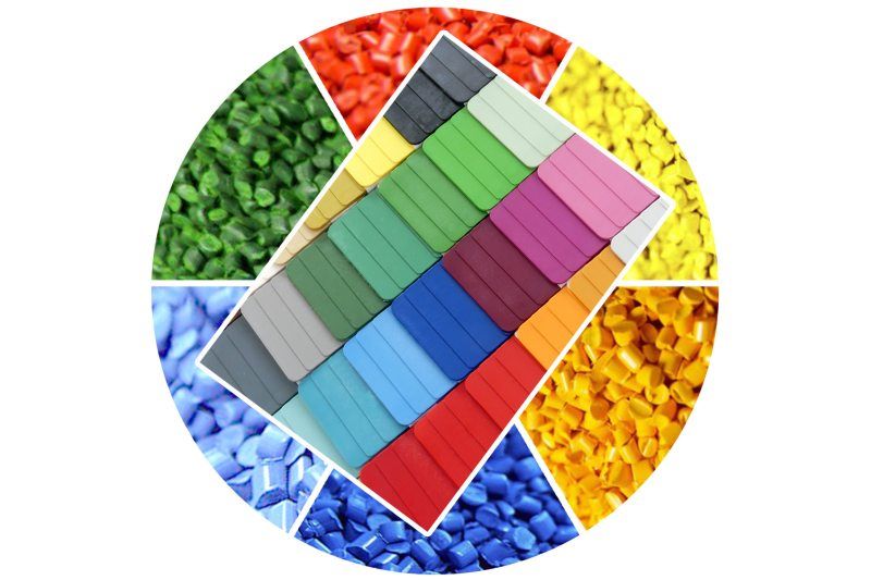 Mit dem neuen Farbmasterbatch-Trägersystem behalten eingefärbte PPA-Spritzgießteile ihre Eigenschaften (Bild: Tosaf Color Service).
