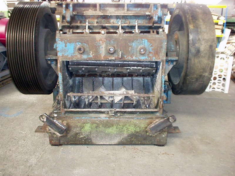 Schneidmühle des Typs »SMS 80/120« vor der Aufarbeitung (Bild: Herbold Meckesheim).