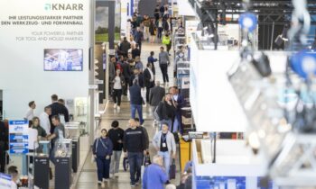 Impression von der Moulding Expo 2025 (Bild: Landesmesse Stuttgart).