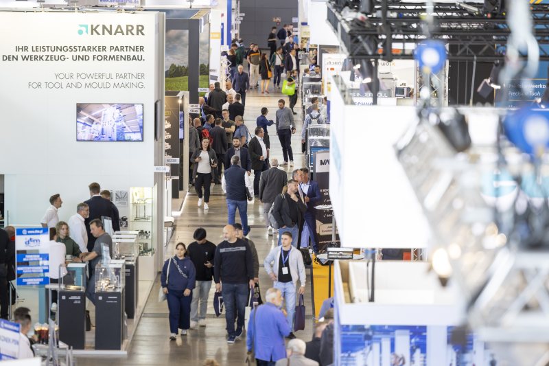 Impression von der Moulding Expo 2025 (Bild: Landesmesse Stuttgart).