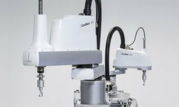 Die Scara-Roboter ermöglichen schnelle und präzise Bewegungen bei kompakten Abmessungen (Bild: B&R).