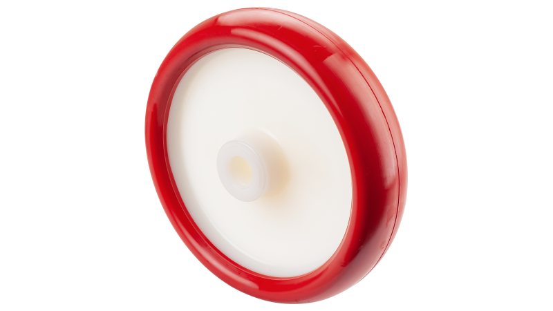 Die neuen, hochwertigen TPU-Rollen sind auf lange Lebensdauer ausgelegt (Bild: BS Rollen).
