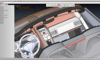 Mit der Software werden komplexe CAD-Modelle automatisiert reduziert. (Bild: Core-Technologie).