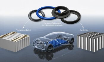 Das PFAS-freie Dichtungsmaterial trägt zur Verlängerung der Batterielebensdauer bei (Bild: Freudenberg).