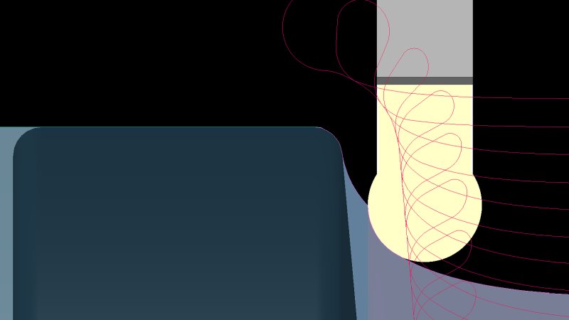 Technologische Erweiterung in der CAM-Software: beim Drehen hocheffizient adaptiv schruppen (Bild: Tebis).