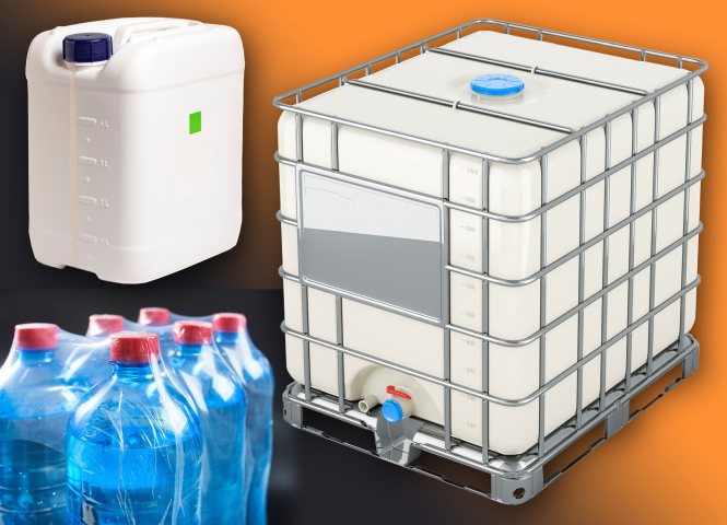 Typische Anwendungen Recyclingtypen reichen von Schrumpffolien bis zu Großbehältern sowie hochschlagzähen Kofferschalen und Boxen (Bild: Ultrapolymers).