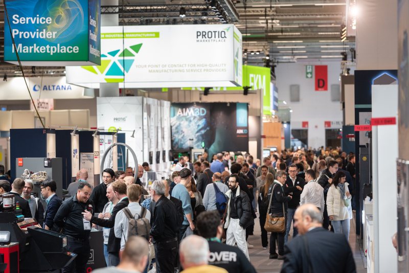 Die Formnext zeigt vom 18. bis 21. November 2025 wieder eine Fülle an Innovationen aus dem Bereich additive Fertigung (Bild: Mesago/Mathias Kutt).