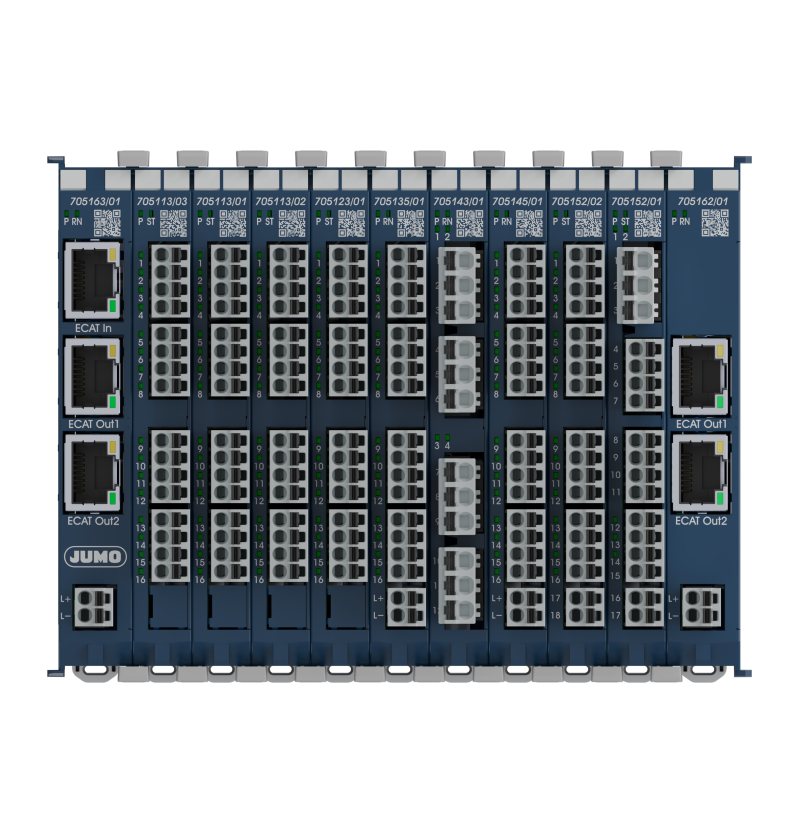 Die neuen I/O-Module tragen dazu bei, die Effizienz und Flexibilität in der industriellen Automatisierung zu steigern (Bild: Jumo).