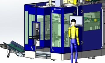 Die Extrusionsblasformmaschinen verbinden Bewährtes mit neuer Technik (Bild: Kautex).