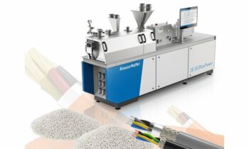 Der Extruder ist speziell für die Herstellung von HFFR-Kabelcompounds konfiguriert (Bild: Krauss-Maffei).