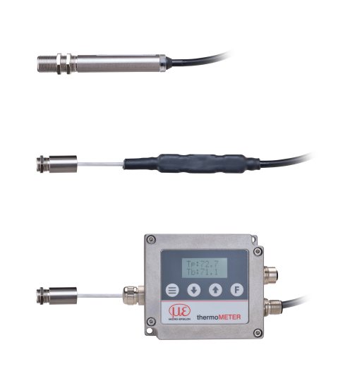 Die drei neu entwickelten Baureihen von Temperatursensoren bedienen unterschiedliche Anwendungen und Einbausituationen (Bild: Micro-Epsilon).