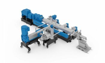 Mit dem neuen Filtrationscompounder finden Filtration und Compoundierung in einem einzigen Produktionsschritt statt (Bild: Coperion).