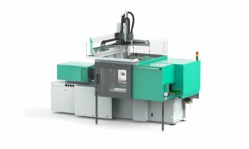 Die elektrische Spritzgießmaschine lässt sich besonders schnell und einfach einrichten (Bild: Arburg).