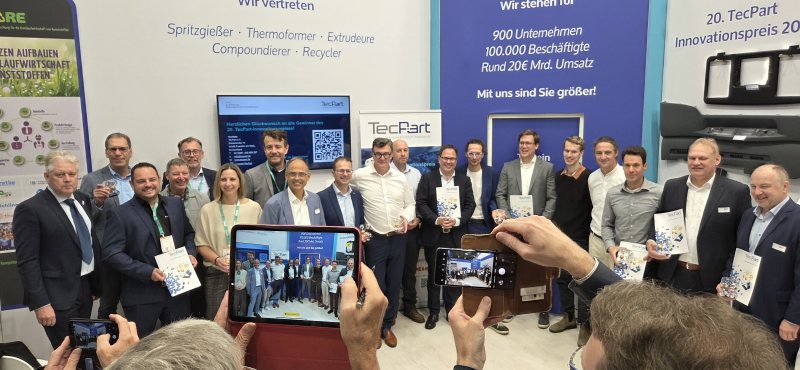 Gewinner des Innovationspreises (Bild: TecPart).