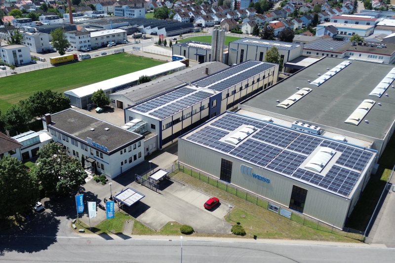 Werk in Illertissen (Bild: Weiss).