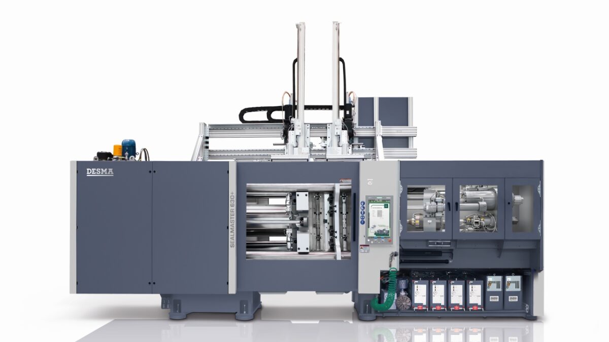 Die neue Spritzgiesßmaschine vereint hohe Dynamik und Positioniergenauigkeit mit einem wartungs- und bedienungsfreundlichen Maschinenkonzept (Bild: Desma).