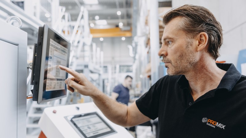 Das Inline-Viskosimeter regelt in Verbindung mit einem Dosiersystem die Additivzugabe anhand der im Prozess gemessenen Viskosität (Bild: Promix Solutions).