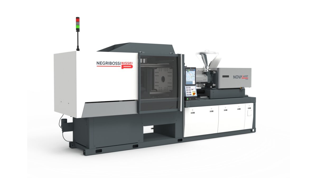 Vollelektrische Spritzgießmaschine »Nova5e110T« (Bild: Negri Bossi).