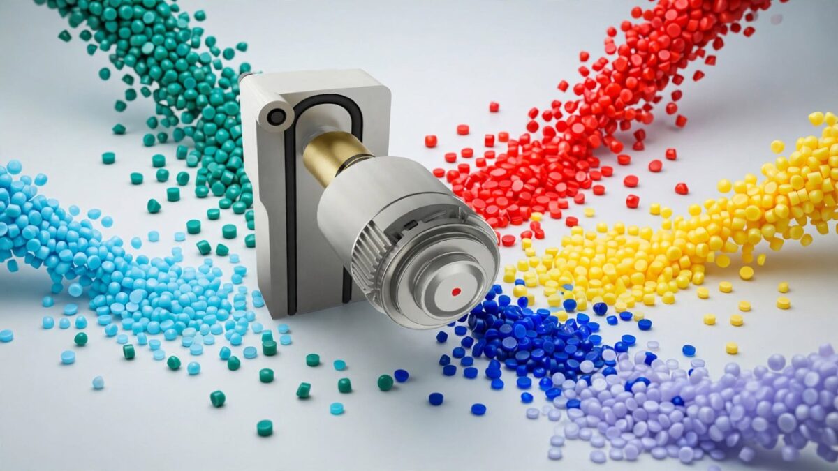 Die Heißkanaltechnik erweitert wird unter anderem auf PMMA, ABS, PS, HDPE, LDPE und gefüllte Polymere erweitert (Bild: Oerlikon HRSflow).